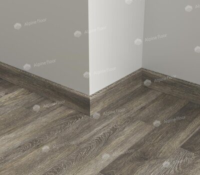 Плинтус кварцевый Alpine Floor Parquet Light SK 13-8 Венге Грей 220х8 см