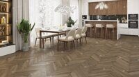 Кварцвиниловый паркет Alpine Floor Chevron ECO 18-4 Дуб Насыщенный