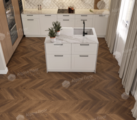 Кварцвиниловый паркет Alpine Floor Chevron ECO 18-13 Дуб Коричневый